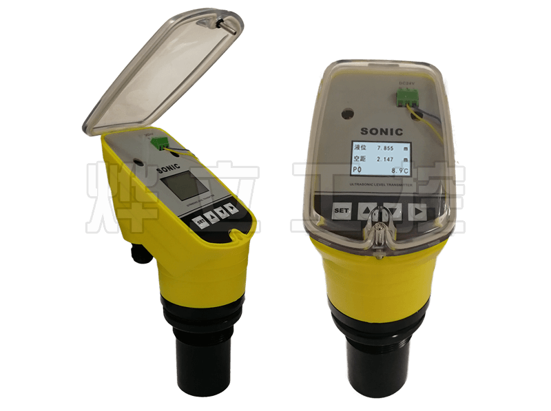 YEH3000X2中英文雙菜單超聲波液位計實物圖